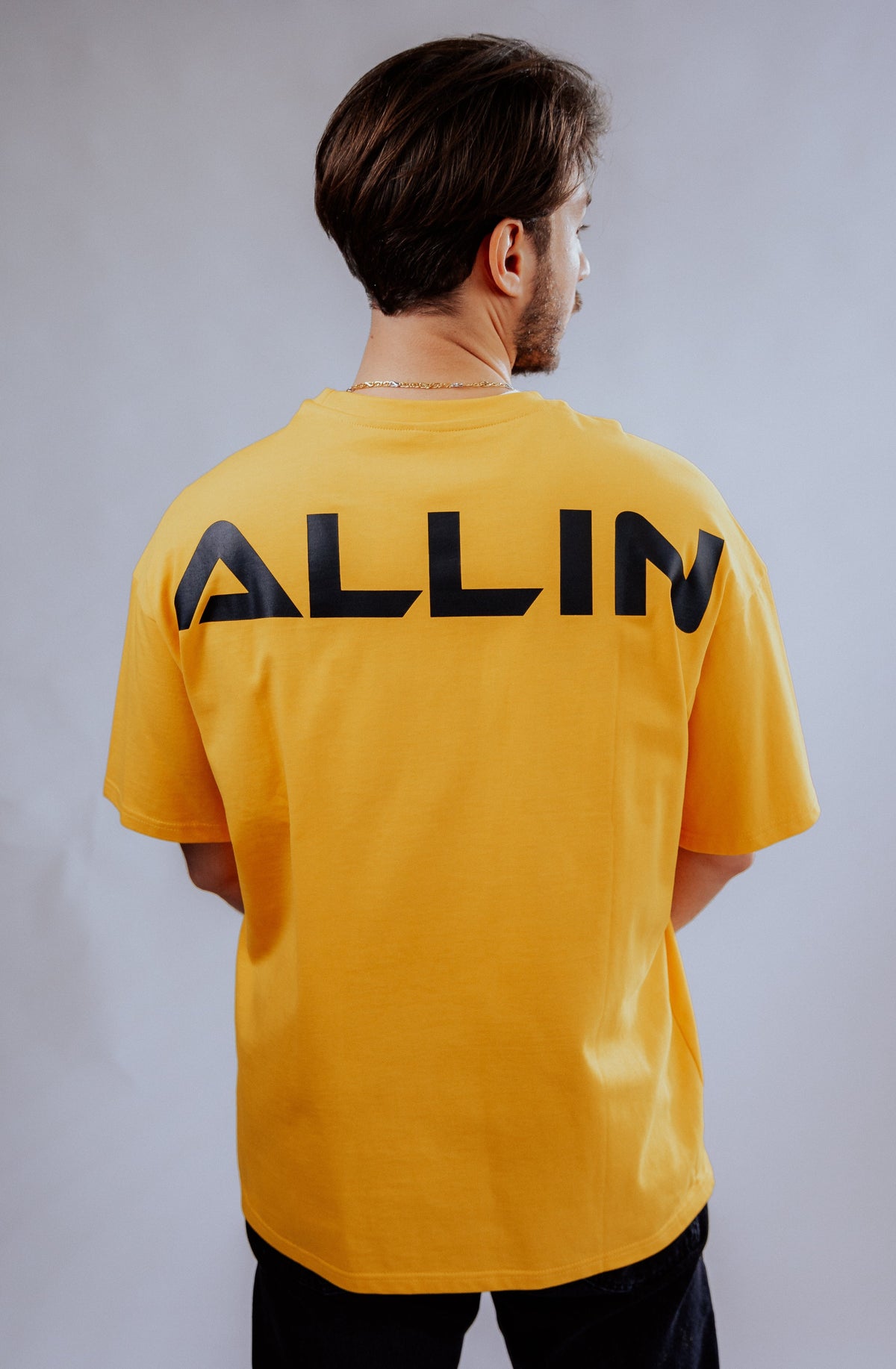 Wings Oversize T-Shirt Yellow