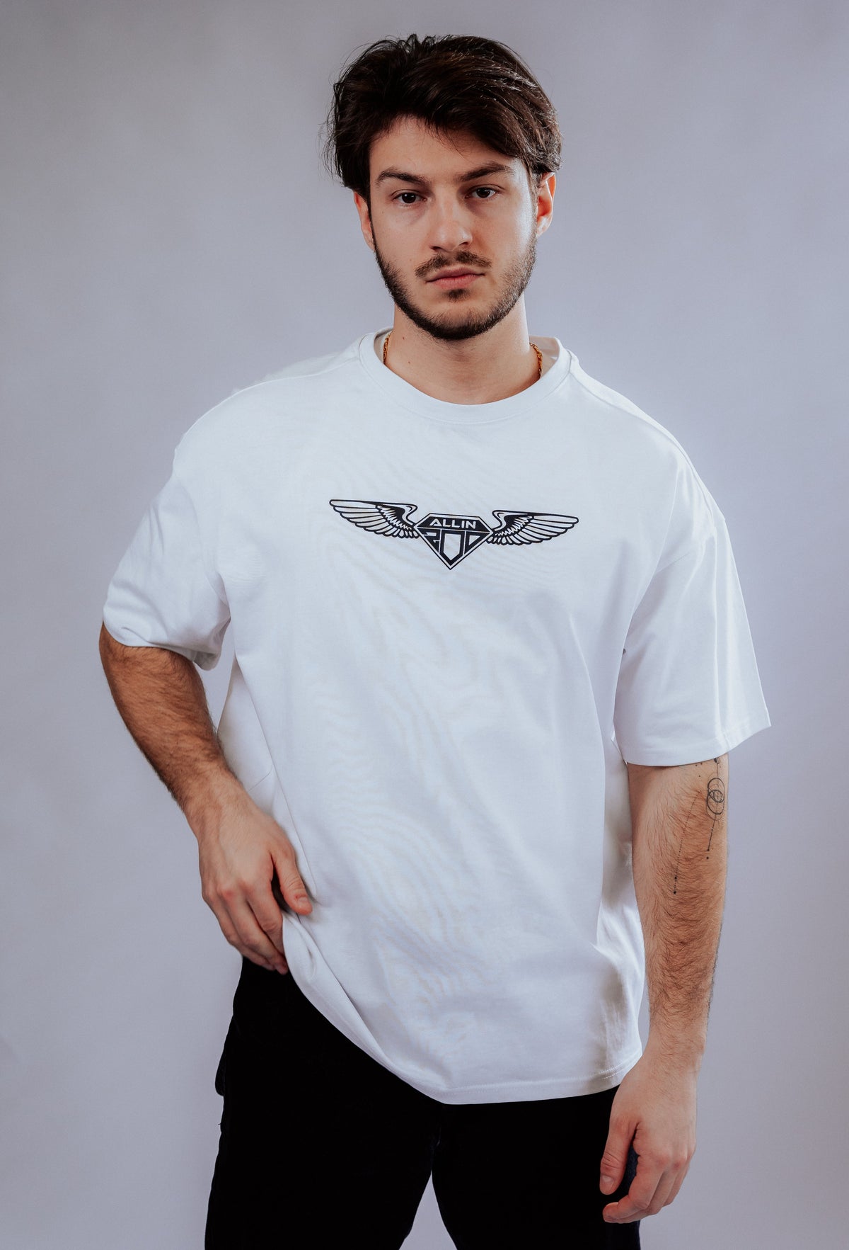 Wings Oversize T-Shirt White