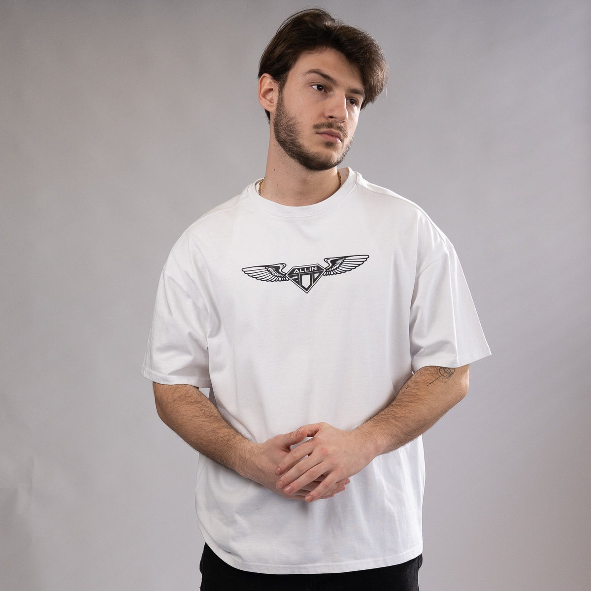 Wings Oversize T-Shirt White