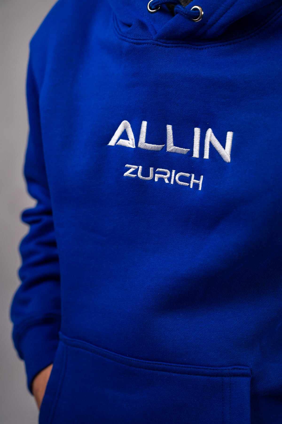 Zurich Limited Hoodie Blue