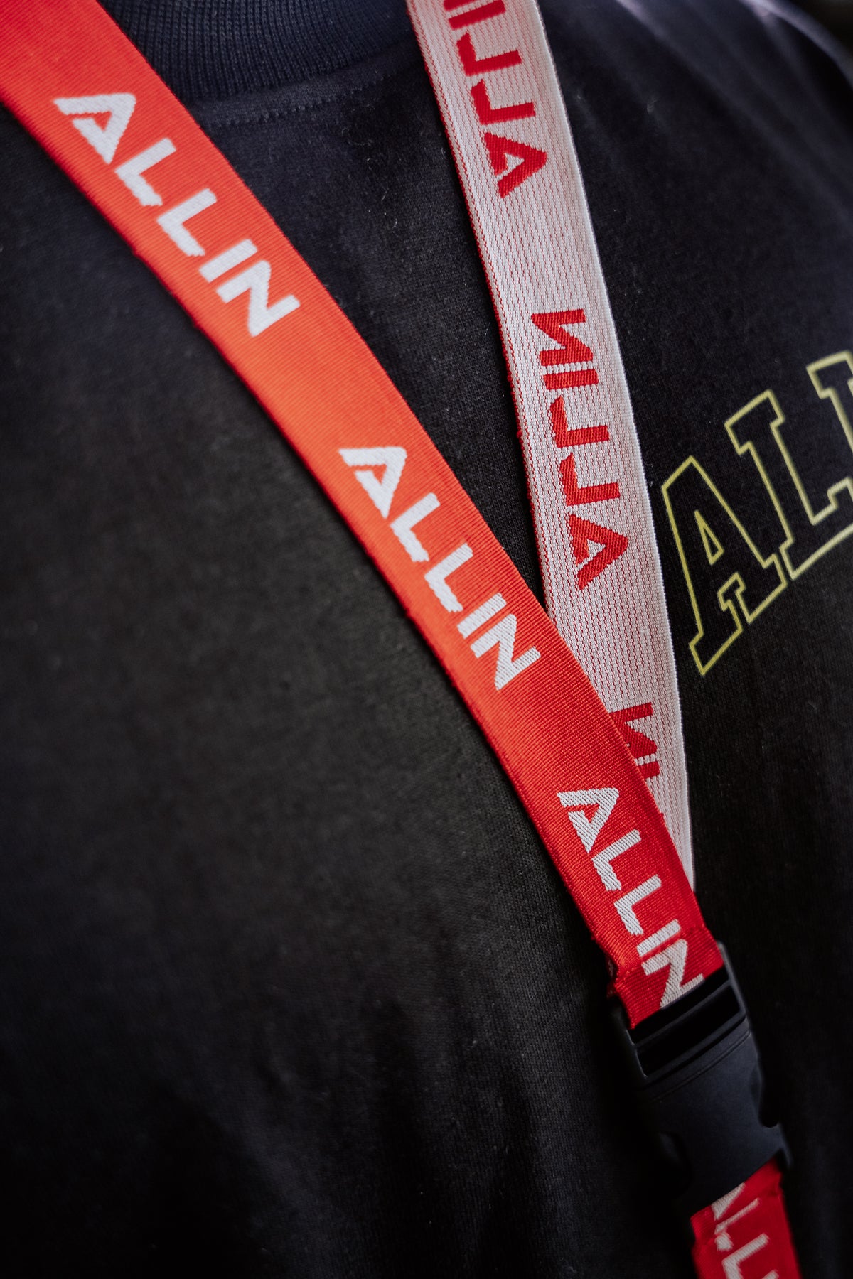 Classic Key Fob Red &amp; White