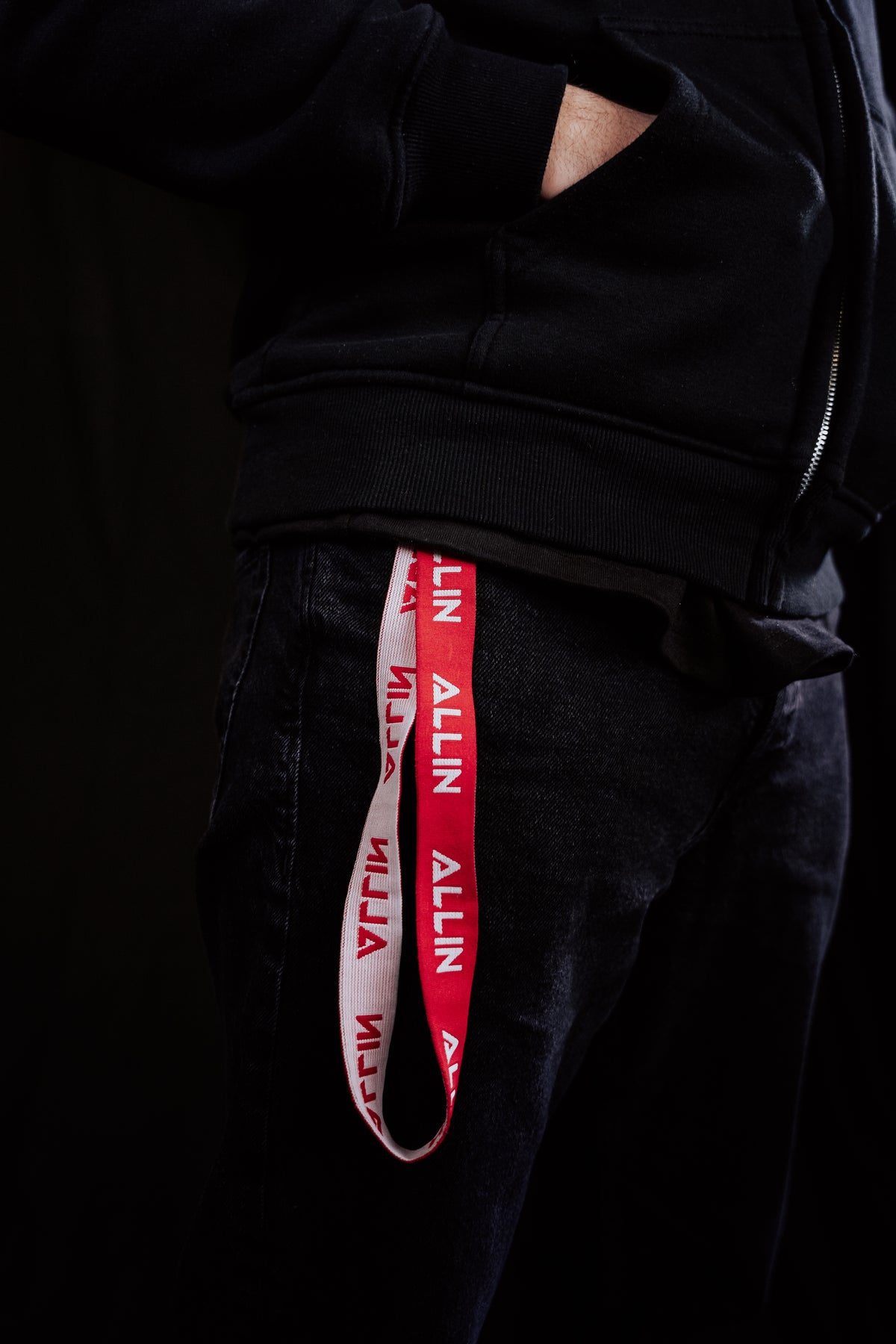 Classic Key Fob Red &amp; White