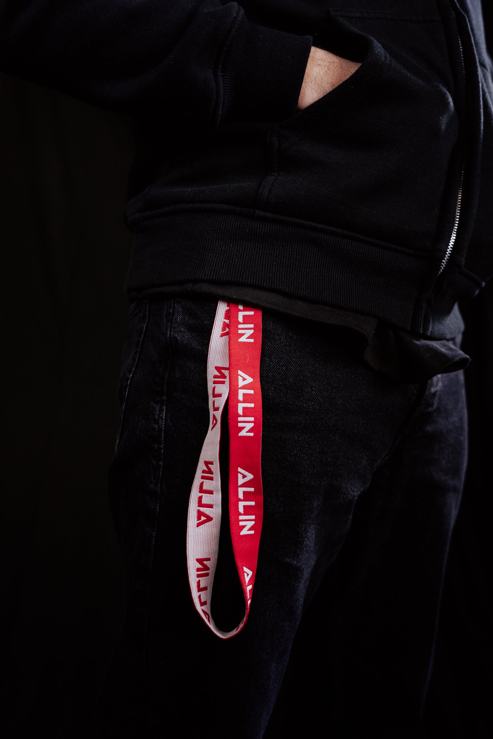 Classic Key Fob Red & White