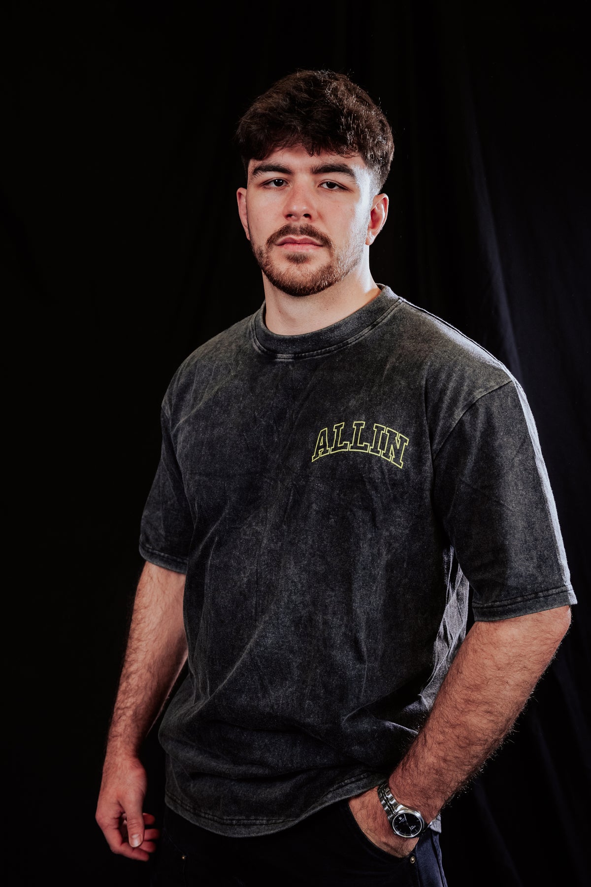 Classic Oversize T-Shirt Washed Grey