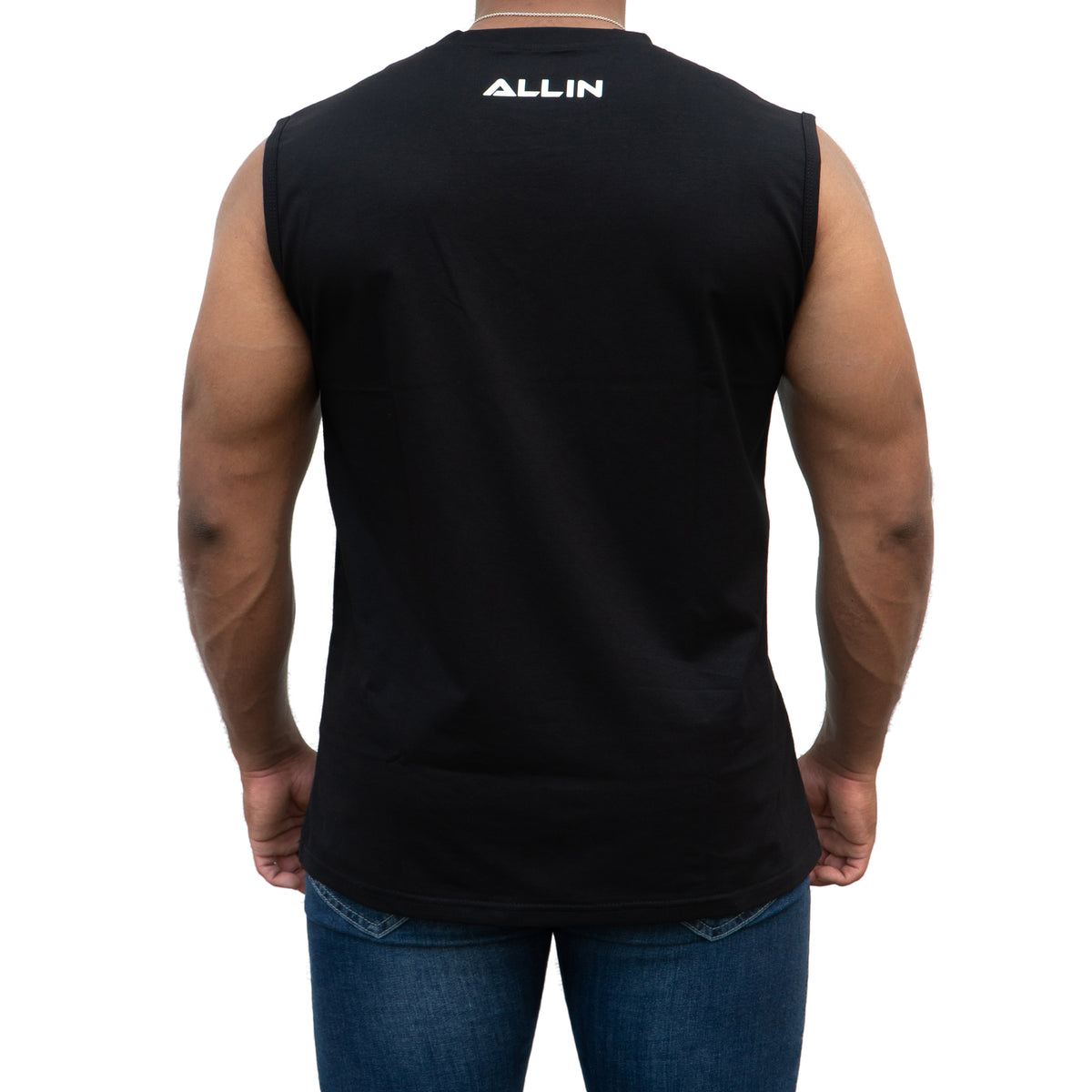 Bold Tank Top Black - Back