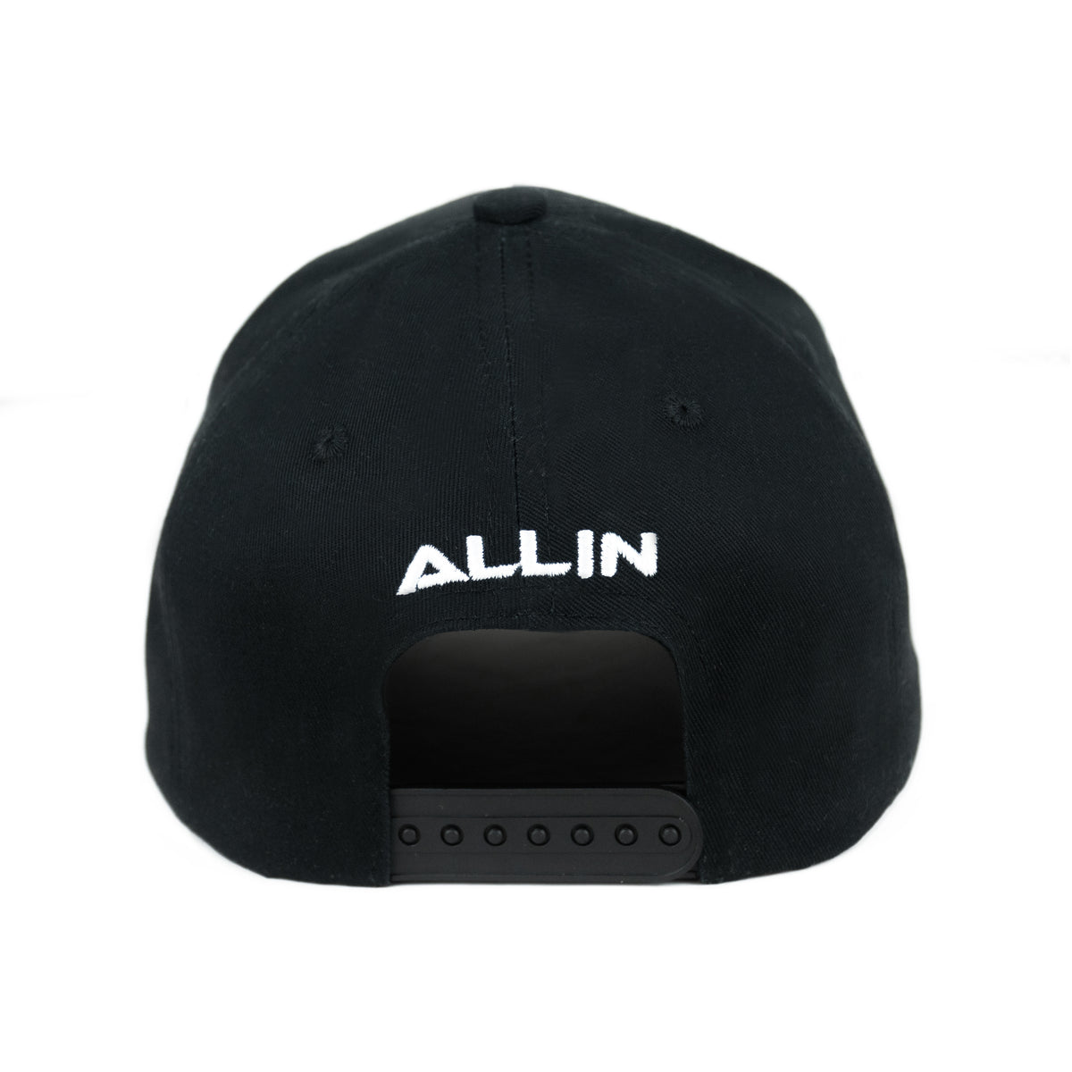 Classic Distressed Cap Black - Back