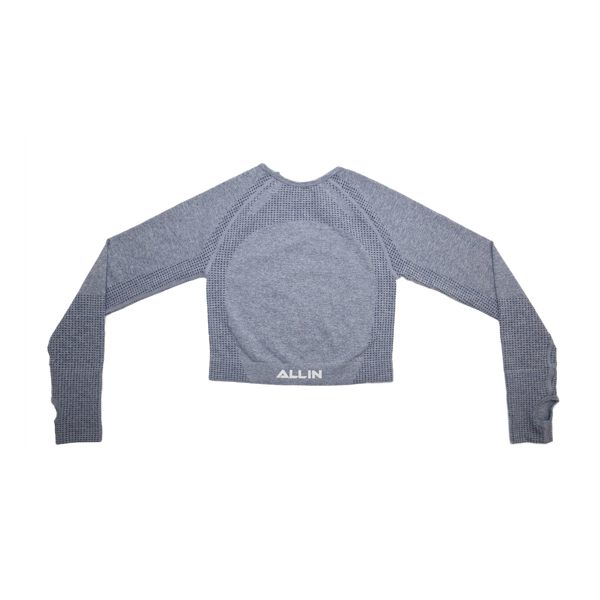 Seamless Top Purple Marl